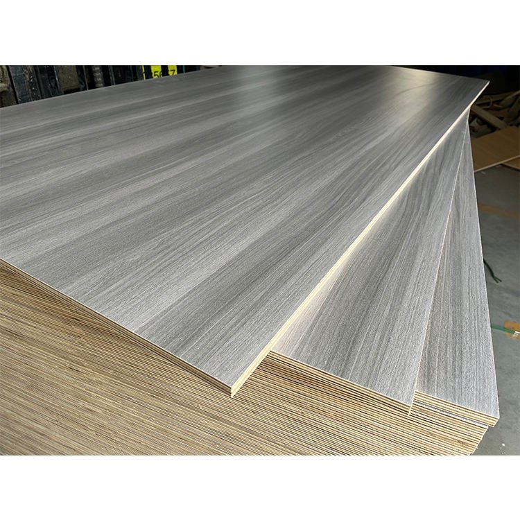 4x8 12mm 15mm 18mm Marine Grade Plywood Board Sheet Waterproof Melamine Laminated Faced Plywood for Cabinets