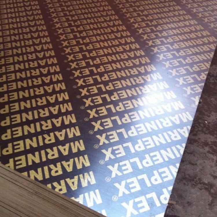 4*8 18mm Doble Film Faced Plywood WBP Phenolic Construction Plywood Hexagon Anti slip Film Faced Plywood Sheet