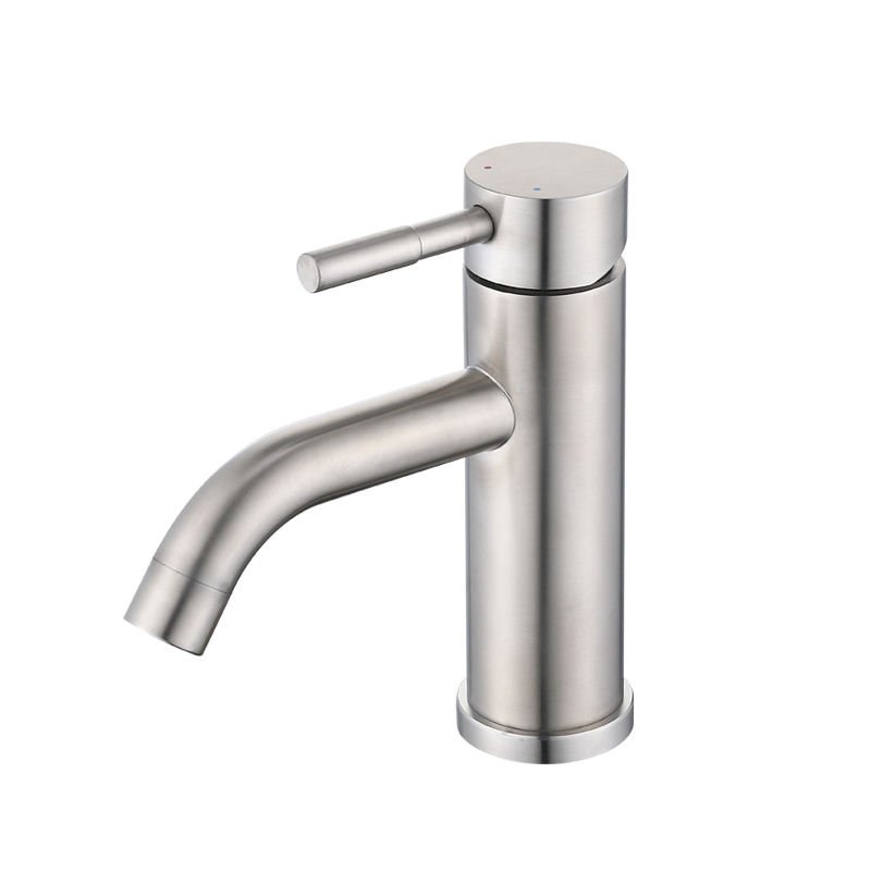 DLSEN Contemporary Single Hole Deck Mounted Brass Bathroom Faucet Blackened Ceramic Valve Core Single Handle Gym 3-Year Warranty