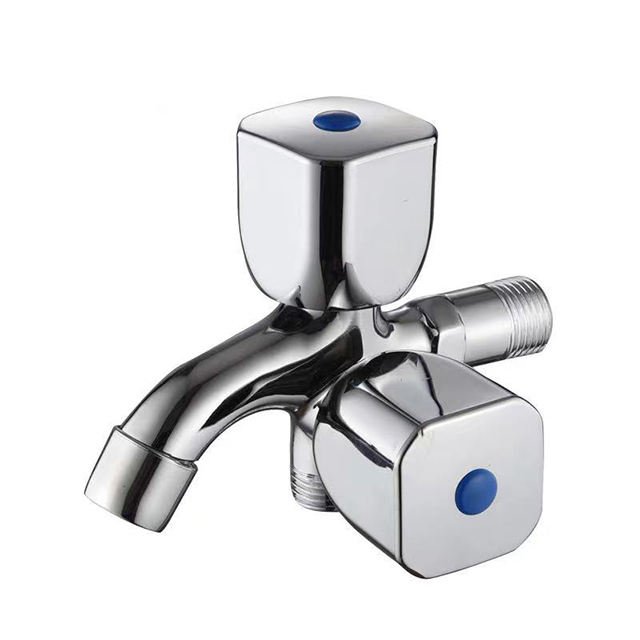 Modern Dual Handle Cold Water Washing Machine Faucet High Quality Zinc Body Multi-Function Brass Copper Valve Core for Bathroom