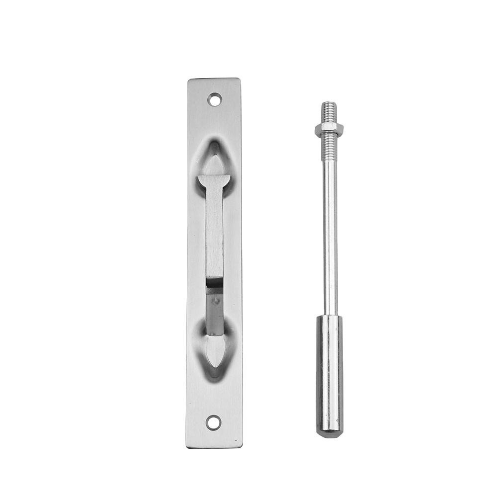 Slide Action 6 to 24 Inches Option Double Door Security Guard Fire Rate Stainless Steel 304 Flush Bolt
