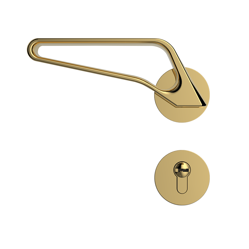 Traditional Fashionable Luxury Home Bar Interior Wooden Door Natural Stone Brass Mortise Lock Handle Beemin 5-Year Warranty Easy