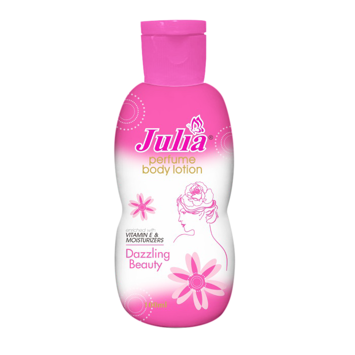 OEM & ODM Julia Body Lotion Unisex Moisturizing Skin Brightening Cream in Plastic Bottle Glycerine & Vitamin E Private Label