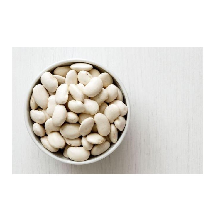 High Quality Premium Dried White Lima Beans Big 100% Purity GMO Bulk Packaging US Origin 18-24 Months Shelf Life 25kg