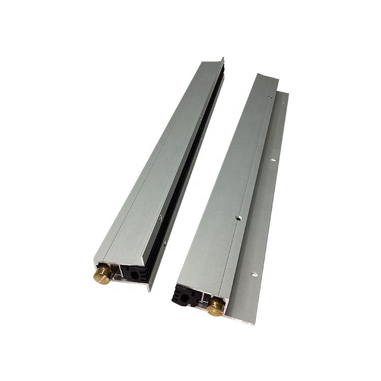 Automatic Versatile Drop Seal for Home Hotel Apartment Heavy Duty Doors Modern Design Rubber Aluminium Metal Screw Installation