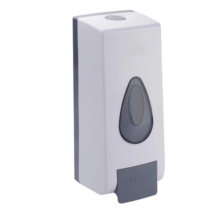 ABS Plastic 360/600ml Wall Mounted Liquid Soap and Hand Sanitizer Dispenser Dual Soap Dispenser for Hotel Commercial Use
