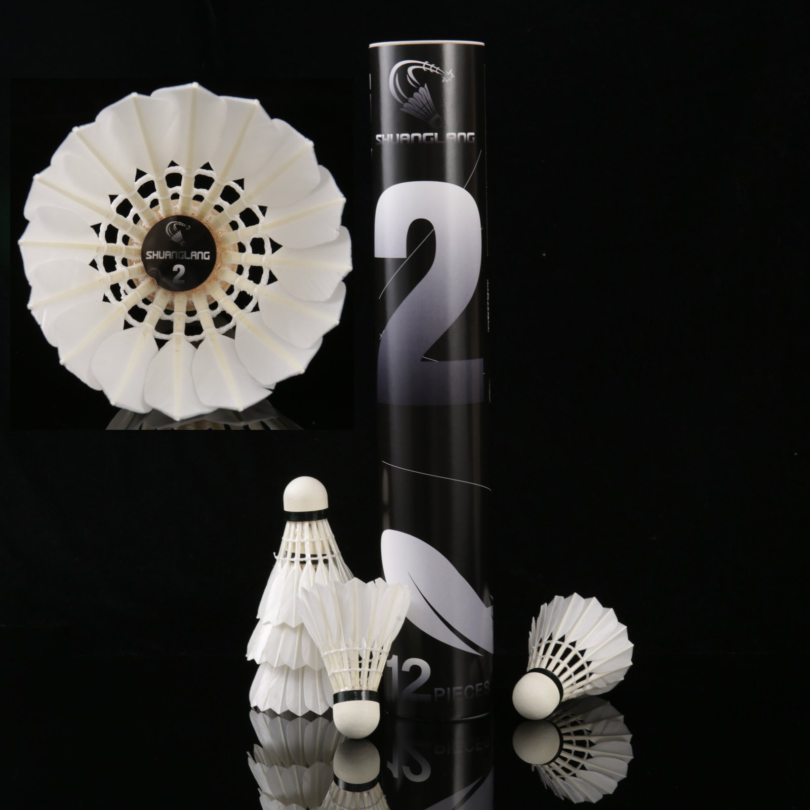 Our Own Factory Produces Shuttlecocks for Professional Competitions, for Professional Teams,Shuanglang No.2