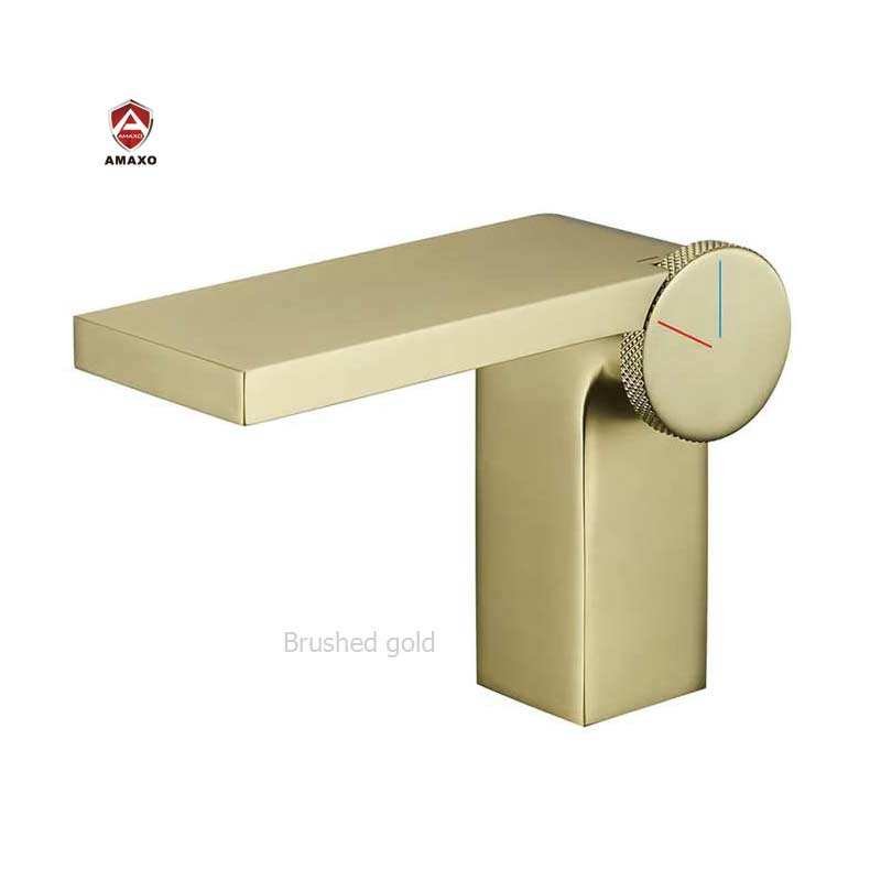 Controllable Salon Single-lever Waterfall Water Brass Wholesale High Quality Vintage Bathroom Modern Basin Mixer Taps
