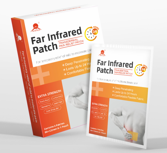 Far Infrared Pain Relief Medicated Hot & Cold Pack Targeting Back Neck Shoulder Knee Pain & Muscle Soreness