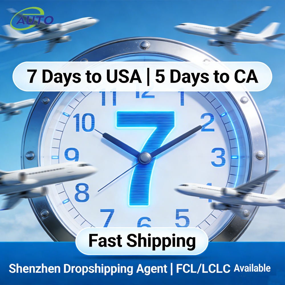 FCL LCL Shipping From Shenzhen China to USA Shopify Dropshipping Agent with Fast Shipping to US/CA Cheap Express Shipping Agent