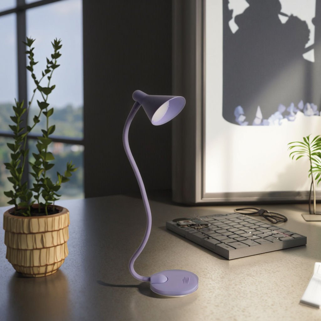 2025 New Design Flexible Gooneck Table Lamp Foldable Table Bedside Headboard Reading Lamp Led Light