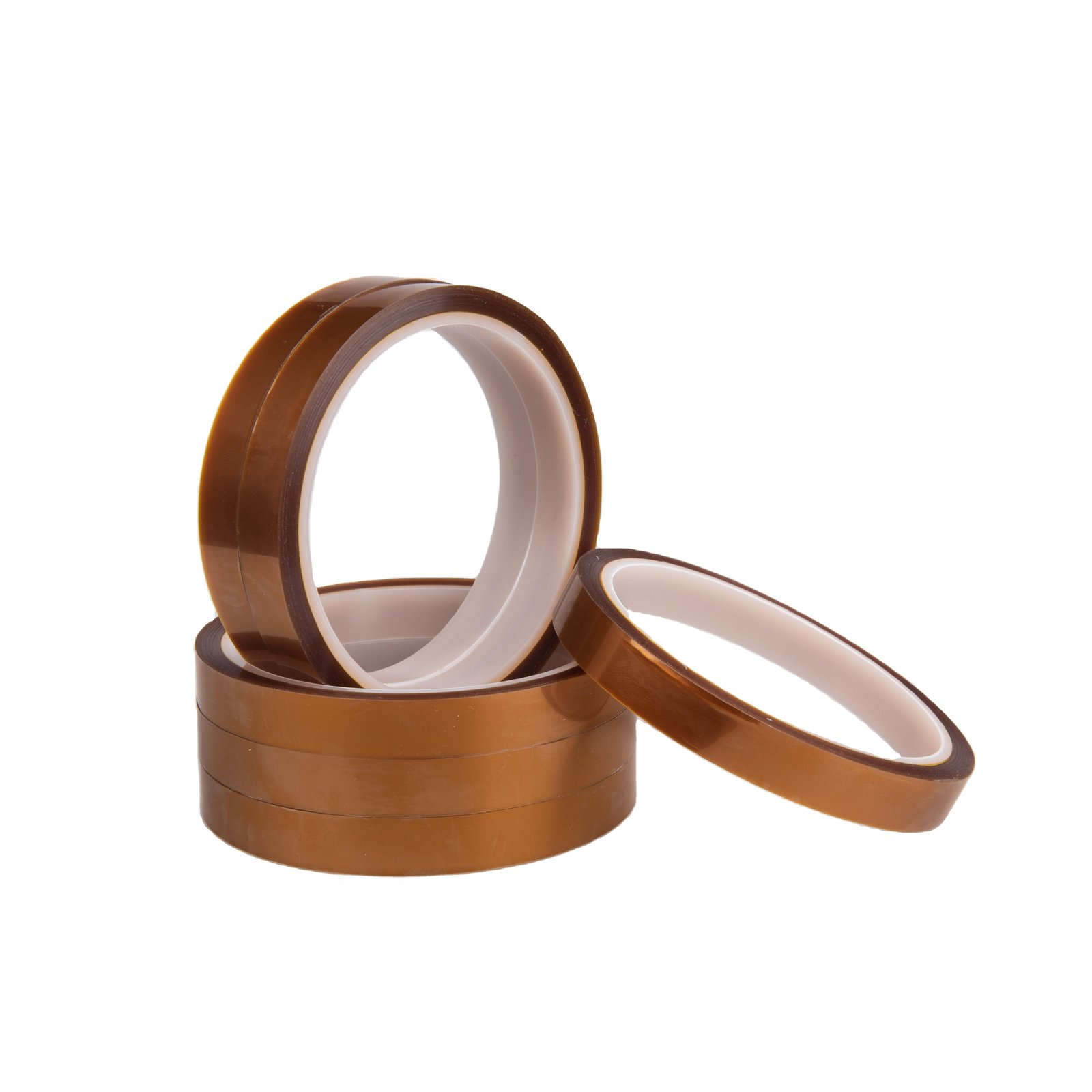 Wholesale Free Sample Silicone Adhesive PI Tape High Temperature Heat Resistant Polyimide Masking Tape for PCB