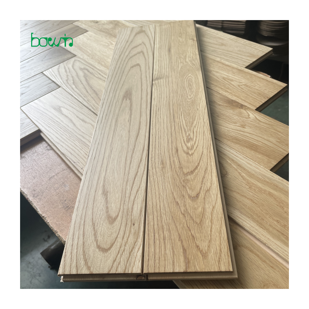 Herringbone Oak Parquetry Commercial Home Decor Wood Flooring Hardwood Engineered Oak Floors