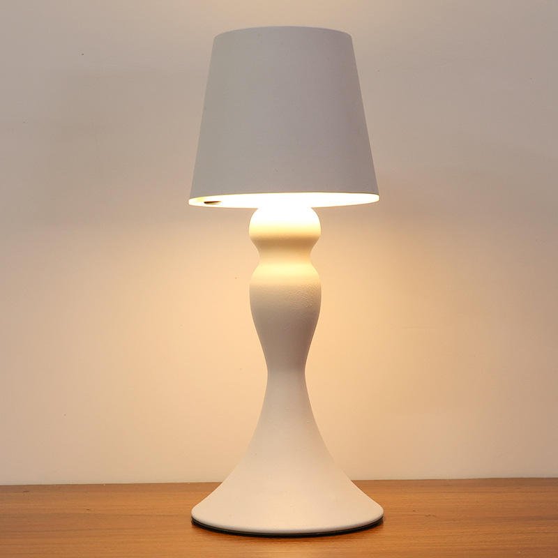 Led Decorative Table Lamp Battery Operated Bedroom Bedside Sleep Touch Dimming Night Lamp
