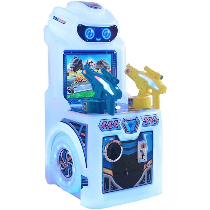 Racing Car. the Colorful Coin-operated Children's Amusement Facilities and Game Machines of the Shooting Game Machine.