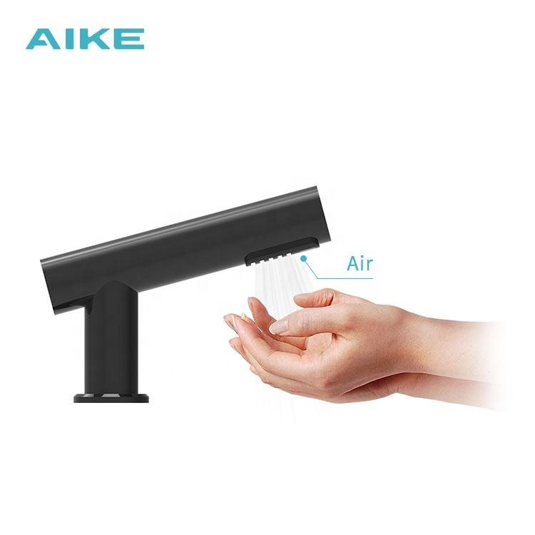 AK7106 High Speed Fast Dry Stainless Steel 304 Automatic Electric Faucet - Shape Tap Hand Dryer