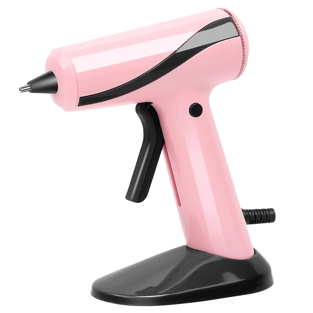 25W Electric Power Mini Glue Gun Kit High Temperature Fast Preheating Rechargeable Cordless Hot Melt Glue Gun Glue Stick