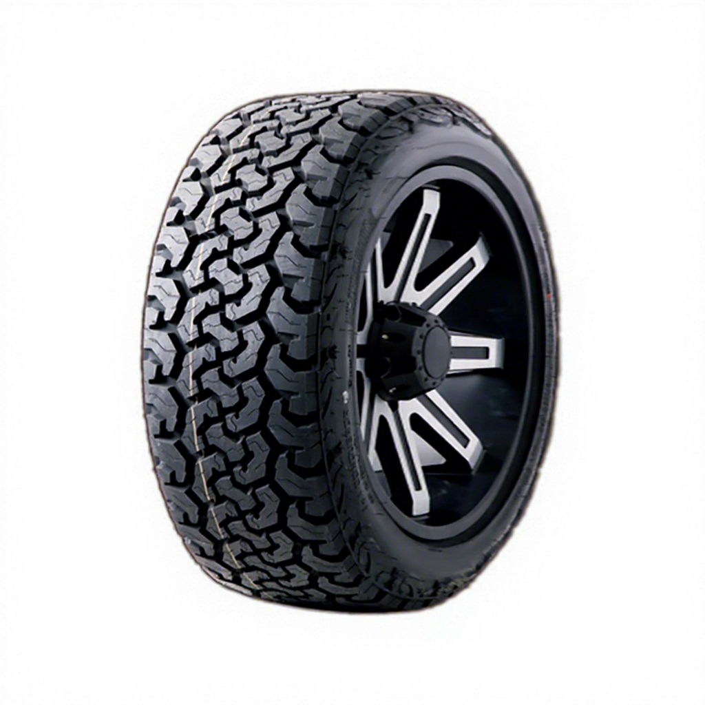 265/50R22LT Black Tubeless Radial Car Tires Made of Durable Rubber