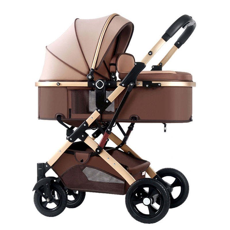 Lightweight Baby Stroller Pram Portable Travel Baby Carriage Folding Prams for Newborn 3 in 1 Baby Stroller
