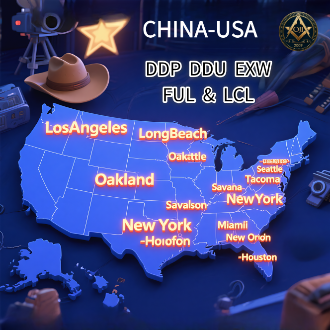 Shanghai to New York Freight Agent - 24/7 Logistics Support with Customs Clearance & Dangerous Goods Shipping