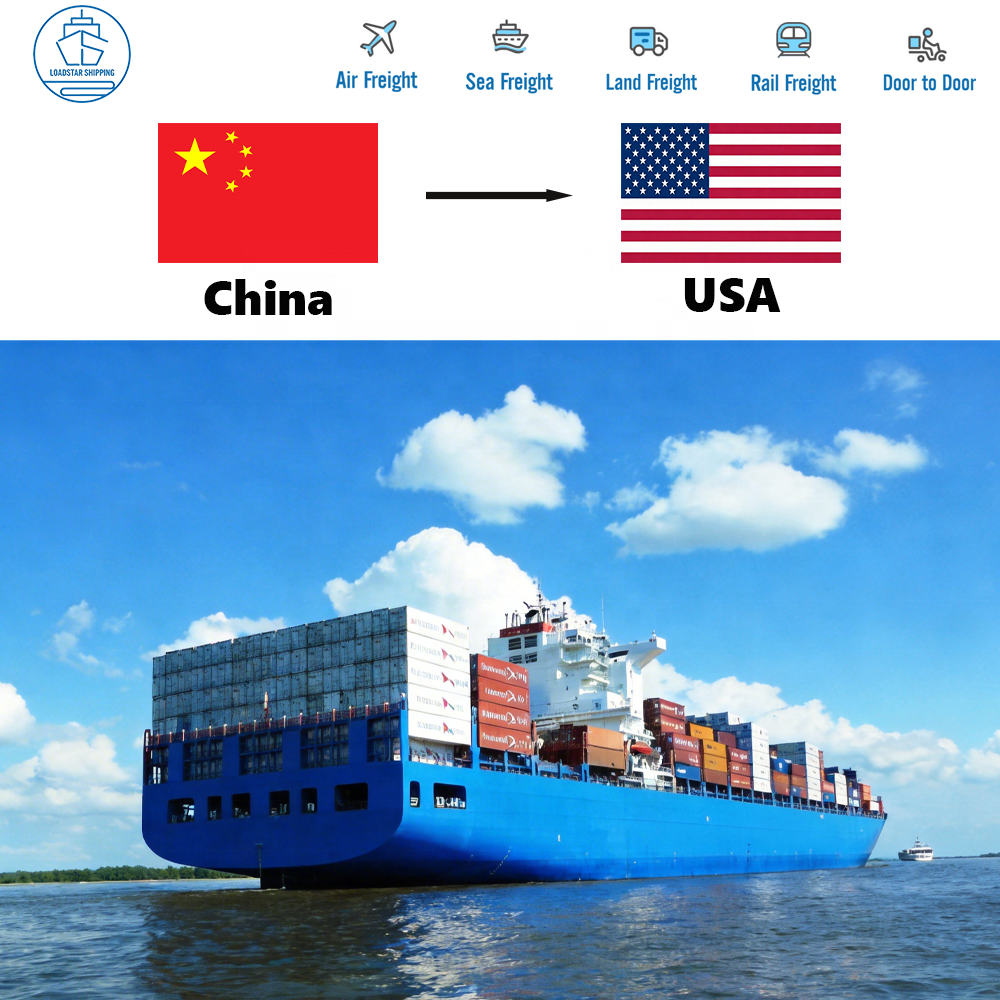 Professional Loadstar Shipping LCL+Express to Germany with DDP Cargo Insurance Real-Time Tracking & 15-30 Days Transit
