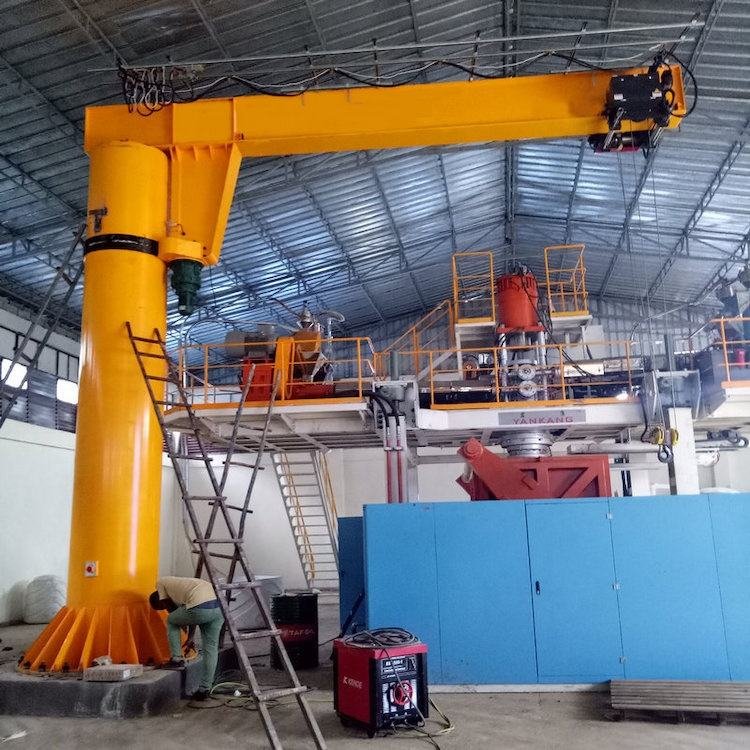 Light Type Workshop Use Lifting Equipment Portable Jib Crane