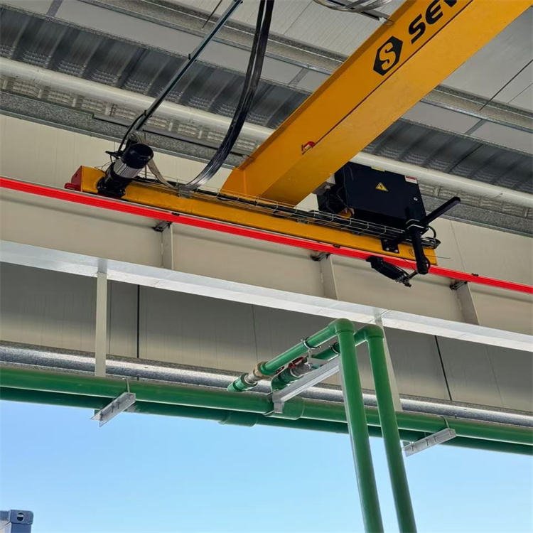 Quality Assurance SEVENCRANE European Type Remote 5 Tons 3 Phase 380V 18m Lifting Height Factory Use Electric Single Crane