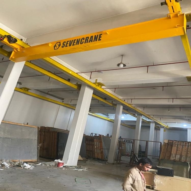 Intelligent 10t Single Girder Overhead Crane with Inverter Control, Smooth Lifting Bridge Crane