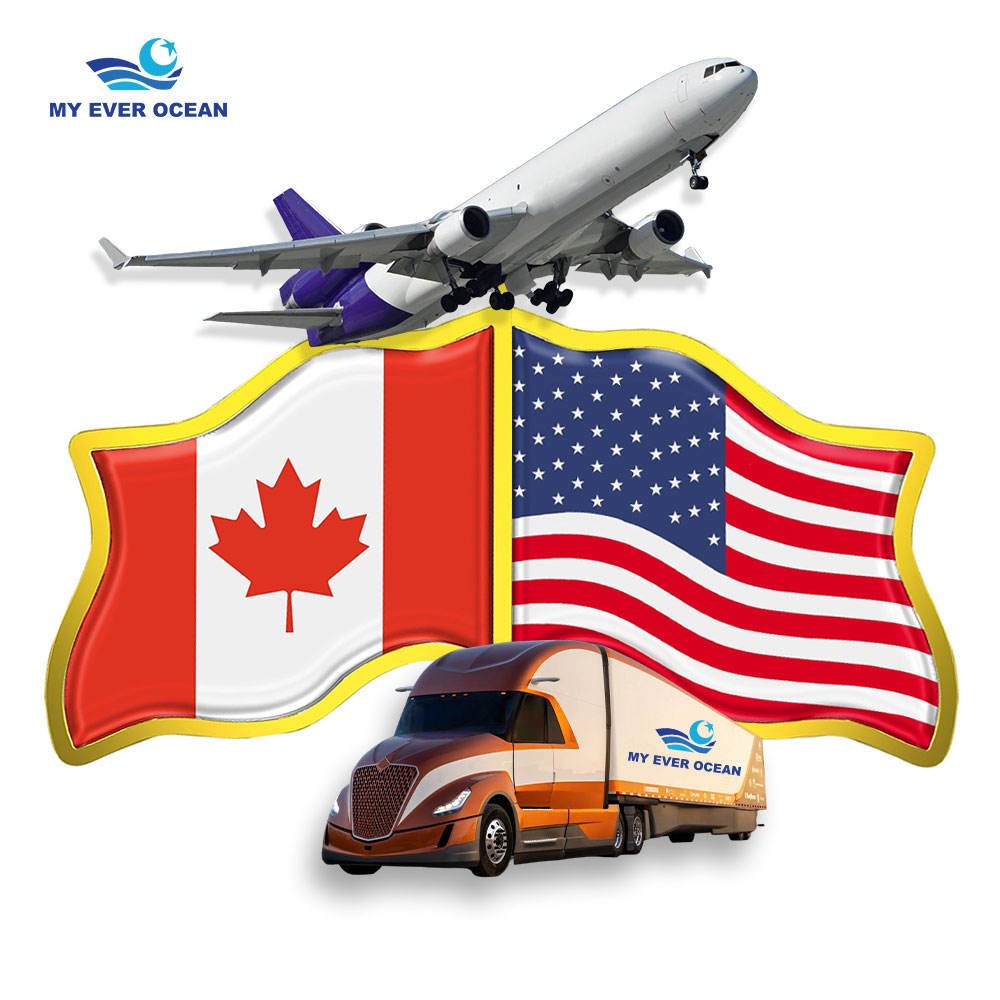 Ever Ocean Fast Delivery Rates Estimate Cost to Door Fcl Lcl Trucking Ddp Shipping Air Freight Forwarder China to Canada Usa
