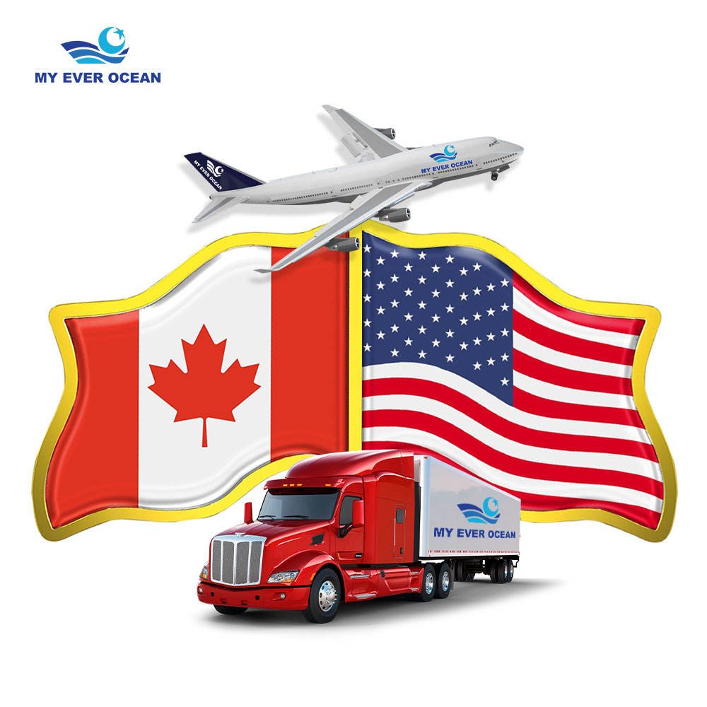 Ever Ocean Fast Rates Estimate Cost Door to Door Fcl Lcl Air Trucking Ddp Sea/Air Freight Forwarder China to Usa Shipping Canada