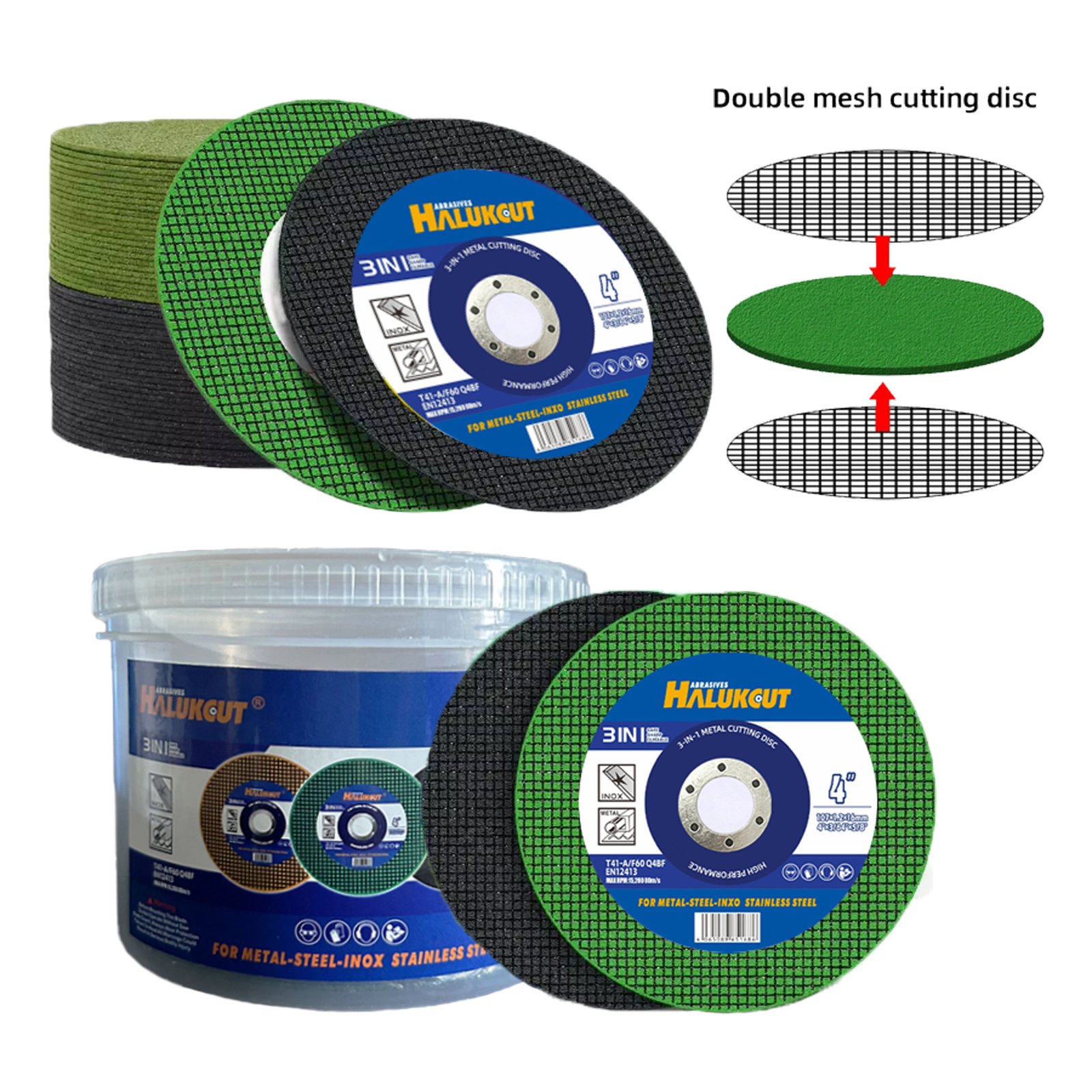 Hot Sale 107*1.2*16mm Fast Delivery Cutting Disc Manufacturer 4inch Source Factory Customized logo OEM/ODM