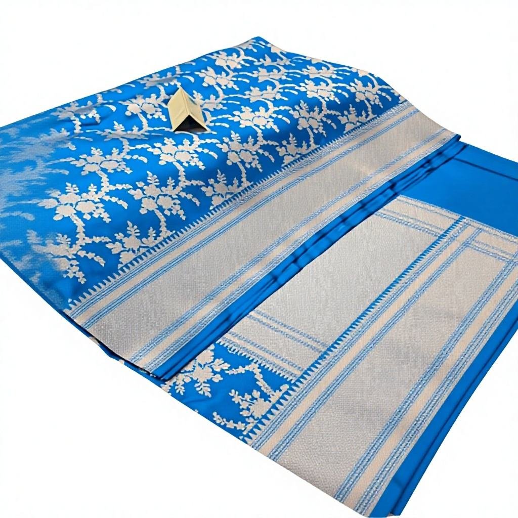 Handloom Silk Saree with Blouse Piece