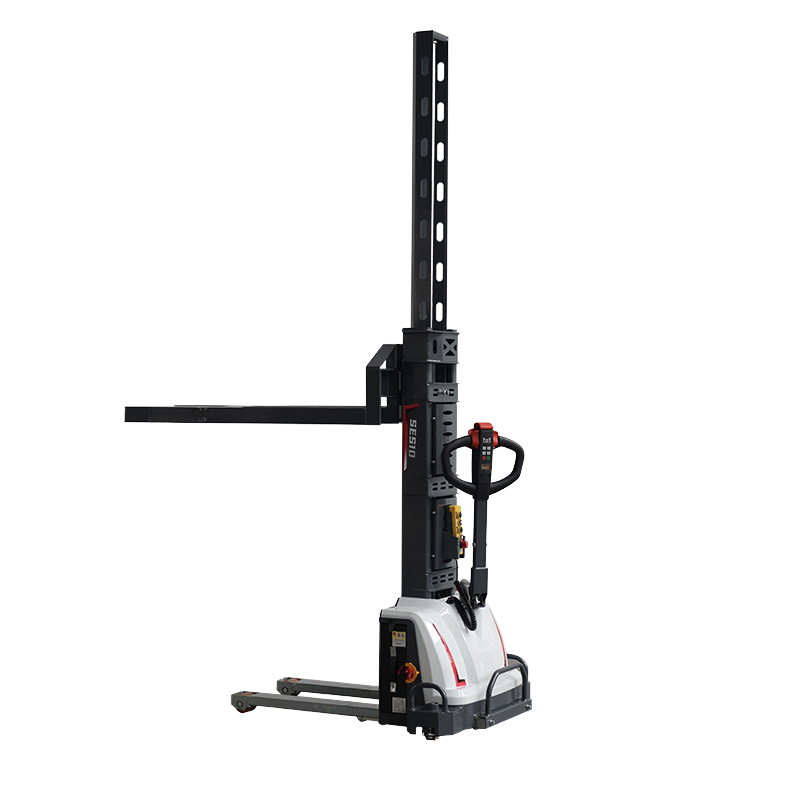 NOBLELIFT JUNCHI-1 Fully Electric Self-Lifting Pallet Truck Forklift 1.5 Ton Lithium-Ion Battery 24V 1100mm Fork Length 1100mm