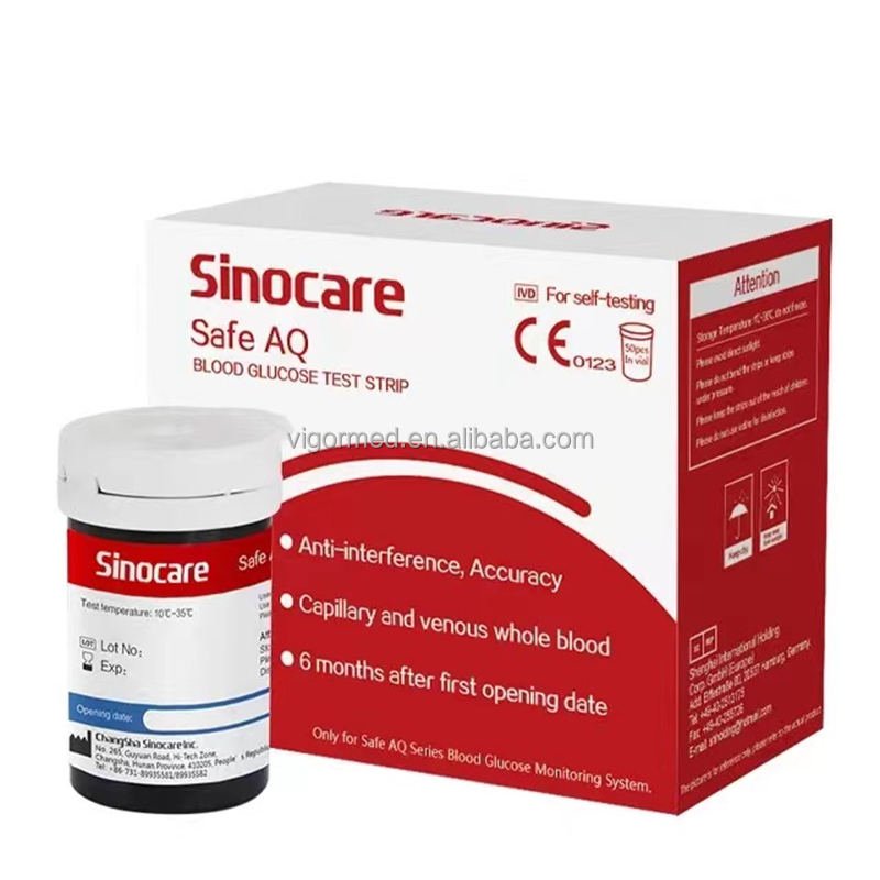 Safe AQ Smart Sugar test Strips Akku Check