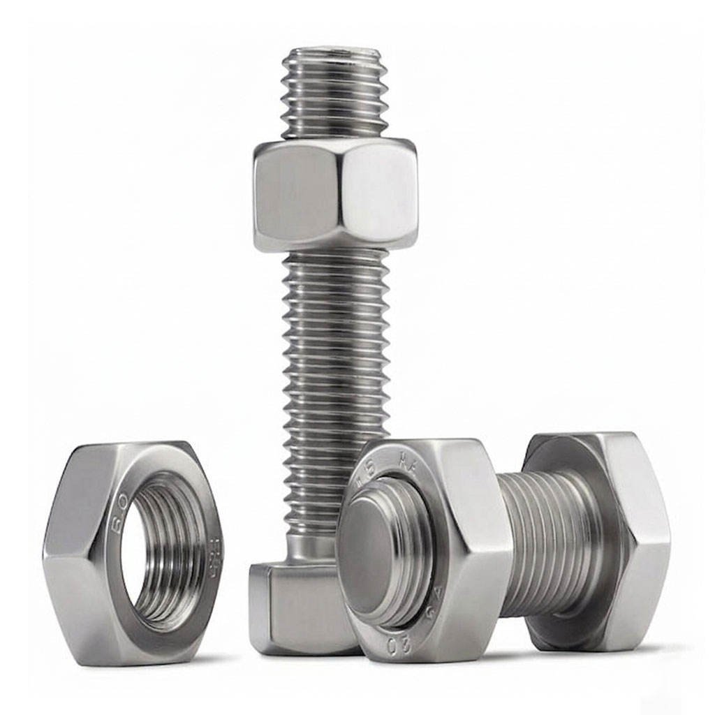 SOKUN OEM ODM Custom Stainless Steel Hex Screws Bolt and Nut Stainless Steel Grades 4.8/6.8/8.8 DIN 933 M2 M5 M20 Hex Head Bolt