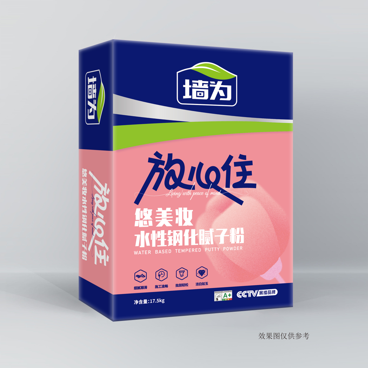 Factory Wholesale High Quality Healthy Environmental Friendly Interior Wall Putty Coating & Paint