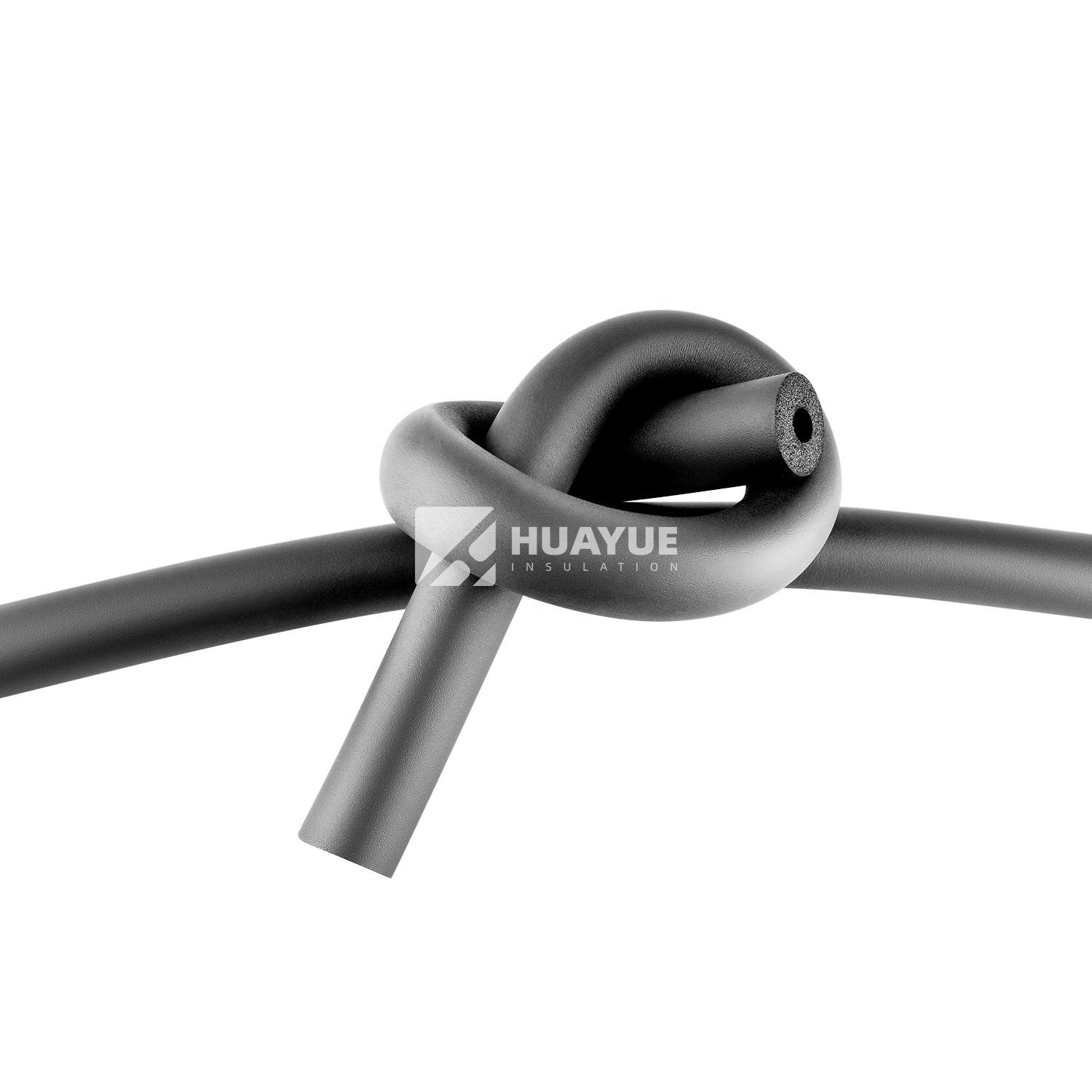 HUAYUE High Quality Rubber Plastic Foam Pipe Thermal Insulation Material for Air Conditioning Pipes