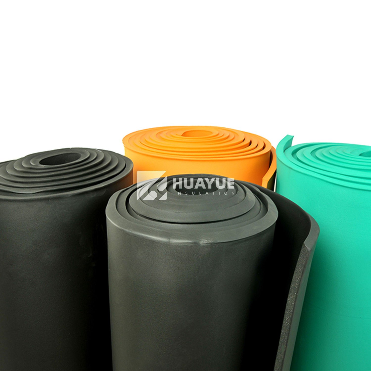 Industrial Rubber Foam Plastic Thermal Insulation Sheet NBR PVC Material Low Thermal Conductivity 0.031-0.034 W/mK 6-30mm