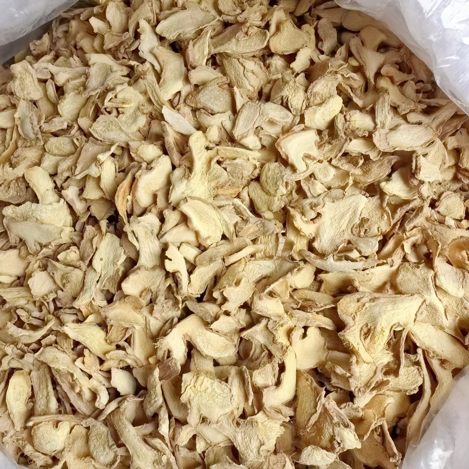 Dried Ginger Slices Raw for Export High Quality Product From Guangxi for International Markets
