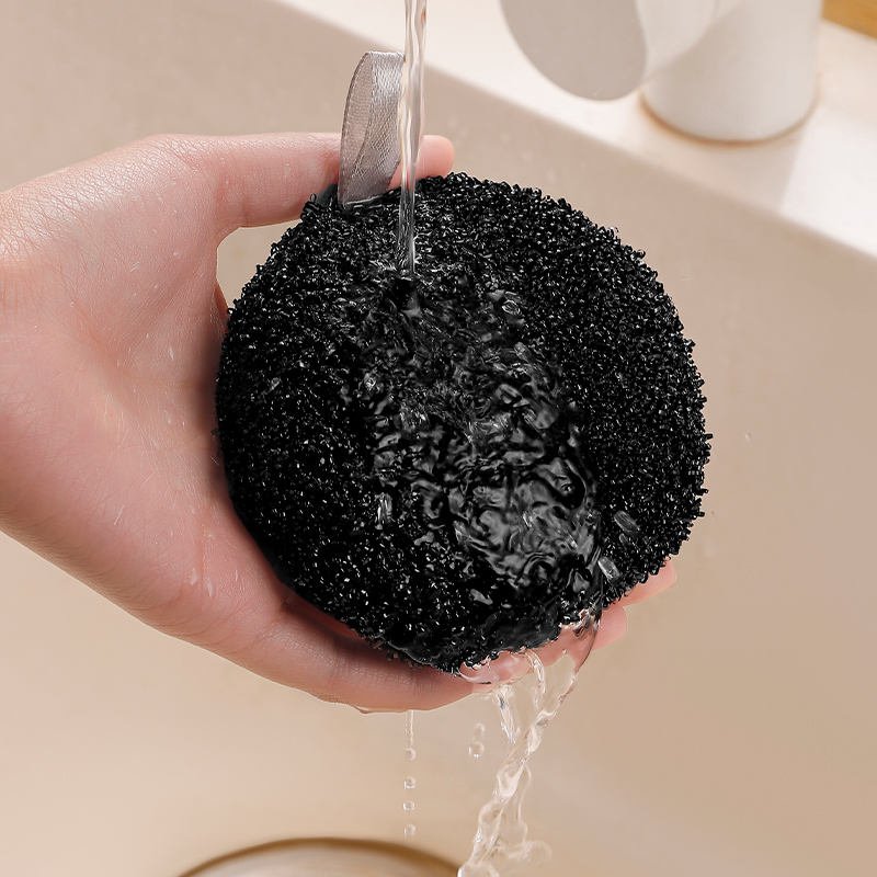 Sponge Pot Brush Scale Cleaning Wipe Pads Sponge Cleaning Dish Washing Kitchen Sponge Scrubbing Dishes for Kitchen