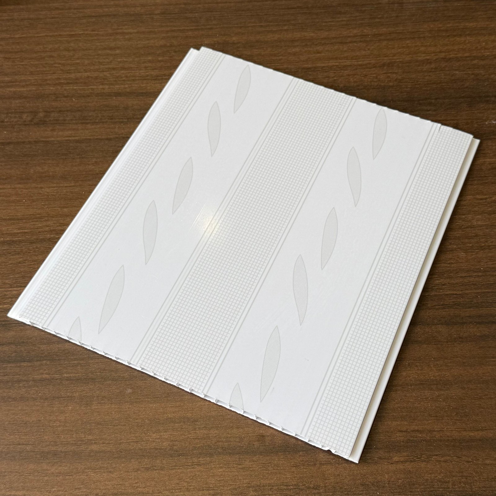 Modern PVC Ceiling Panel for Interior Decoration Glossy Surface Heat Resistant and Waterproof False Ceiling Panels