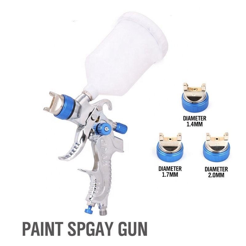 AIRGREEN 2008 Hot Sales HVLP Air Paint Spray Gun With 600ml Plastic Pot