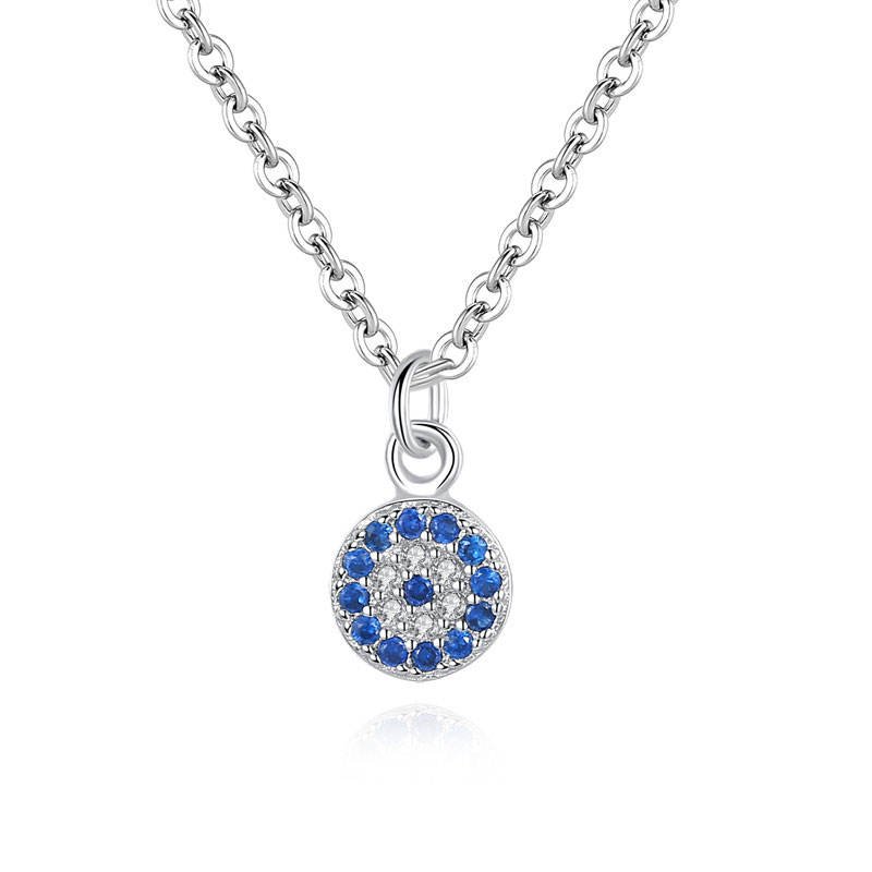New Arrivals 925 Sterling Silver Round Necklaces &amp; Pendants for Women Hot Fashion Sterling-silver-jewelry