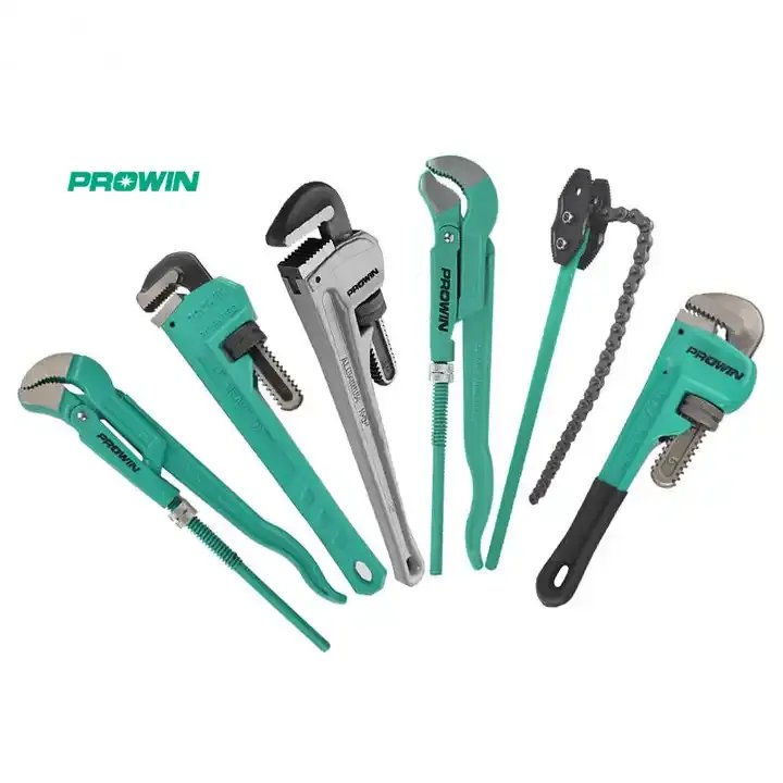 PROWIN 8/10/12/14/18/24 Inch High-quality Comfortable Grip Alloy Tool Steel Chain Pipe Wrench