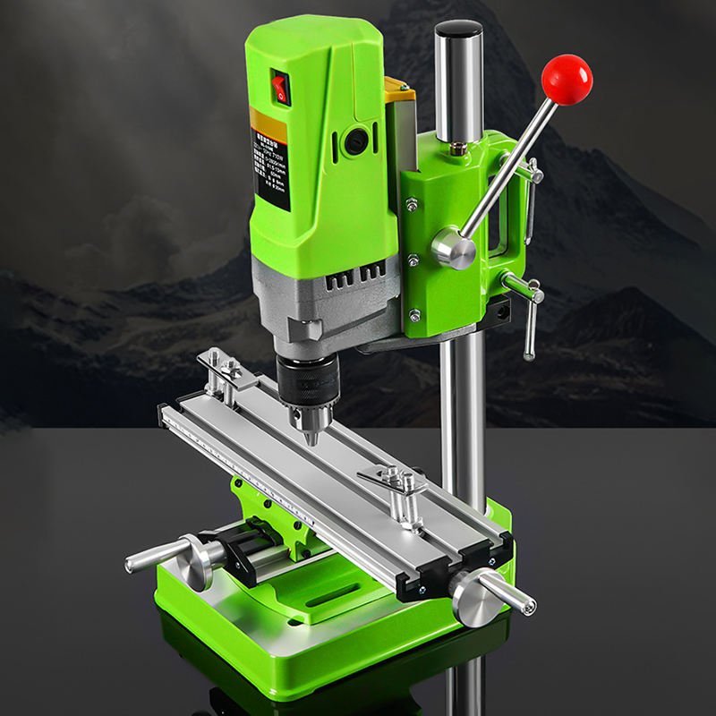 340W CNC Industrial High Precision Mini Bench Drill Press Heavy Duty Multipurpose Electric Drilling Machine Engine 6 Month