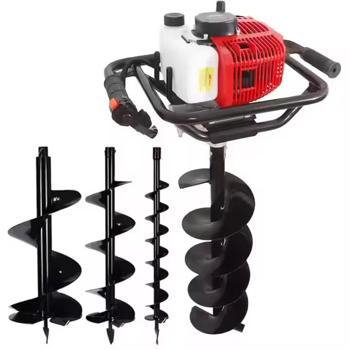New 52cc High Quality Garden Tools Earth Auger Machine Post Hole Digger for Farm Garden