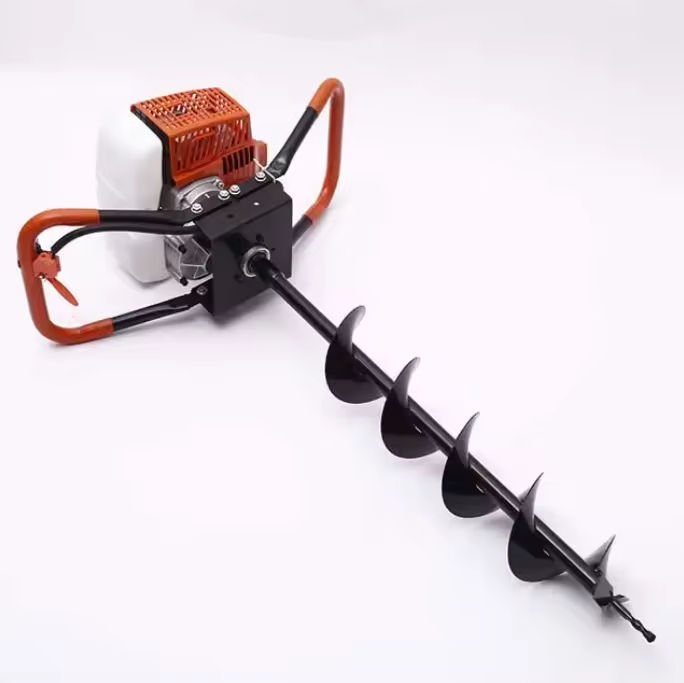 Agricultural Soil Auger Machine Tree Planting Digging Machine Super Popular Gasoline Earth Auger Ground Digging Machine