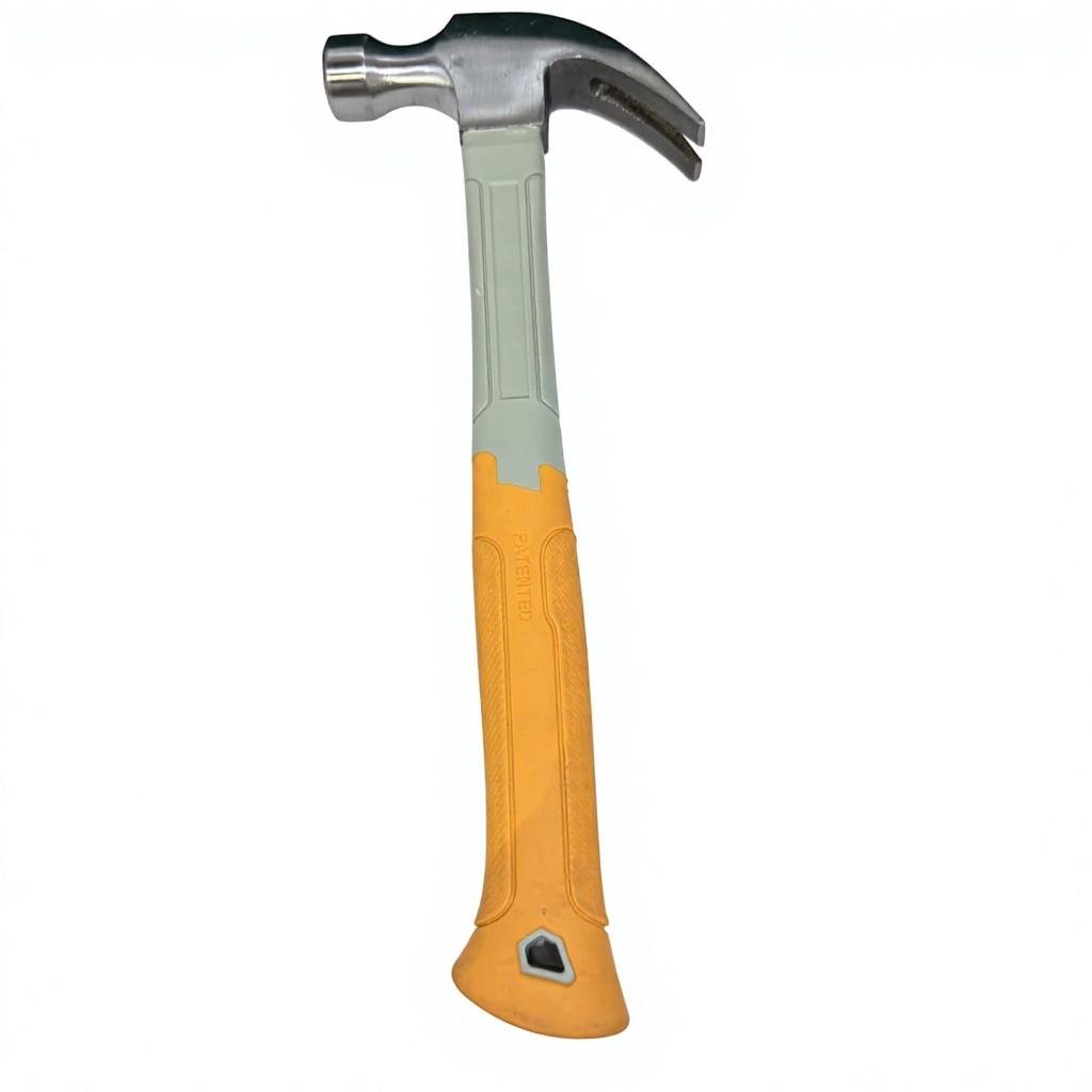 Heavy-Duty Industrial Grade Claw Hammer with Fiberglass Handle OEM Customizable Balanced Design for Construction Household Tasks