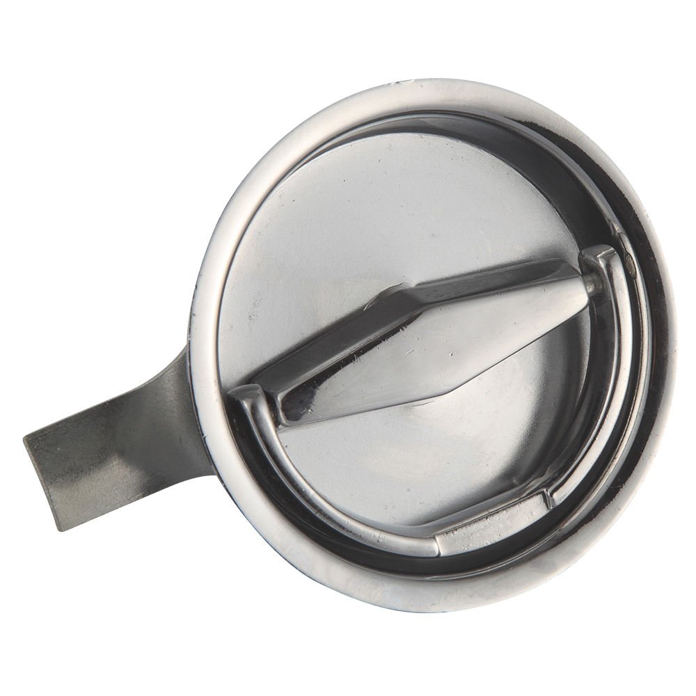 Durable Carbon Steel Fire Cabinet Lock with Zinc Plated Alloy Handle Hidden Pull Key Unlock Anti-Rust Fire Door Cylinder
