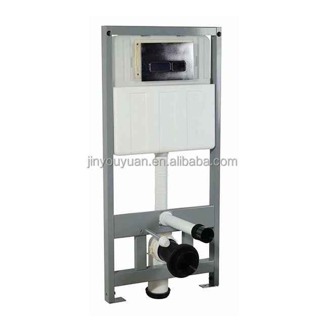 T281 Wall Hung Bathroom Concealed Cistern with Frame in Wall Cistern Watermark Wels Can Fit Geberite Sigma Flush Plate